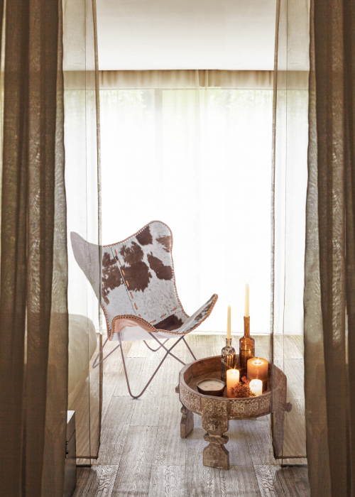 Fotoliu Buffalo, Otel/Poliester, Alb/Crem, 68x70x93 cm [7]