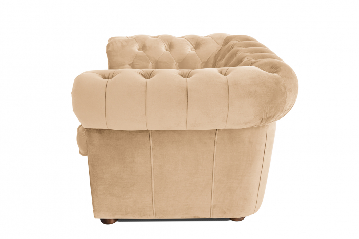 Fotoliu Chesterfield, Bej, 94x80x86 cm [3]