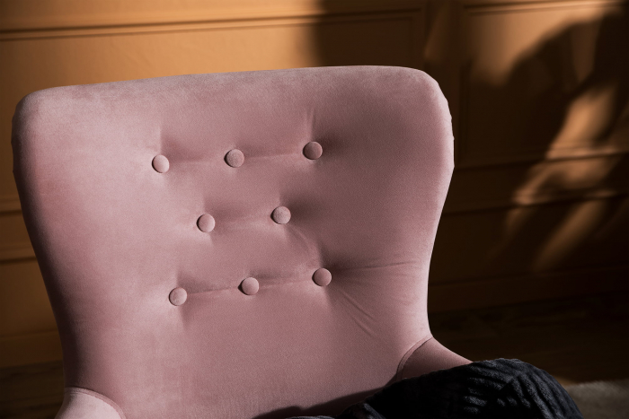 Fotoliu Diana 3H, Roz, 59x84x58 cm [3]