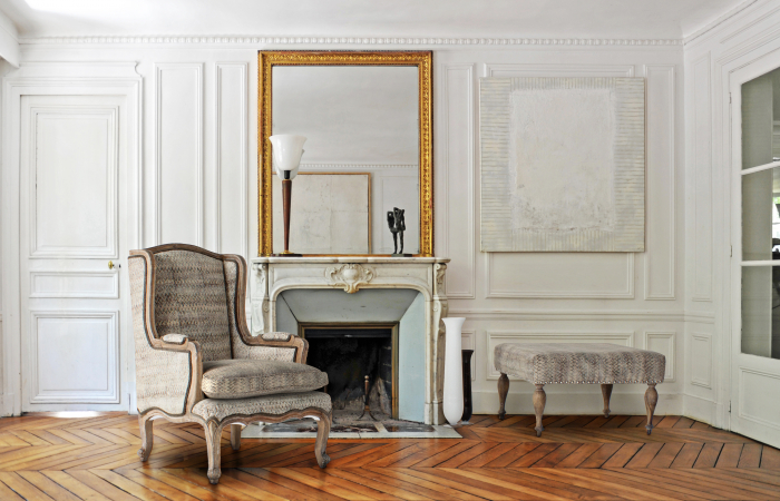 Fotoliu Elodie, Lemn/Otel/Poliester, Bej, 70x72x102 cm [3]