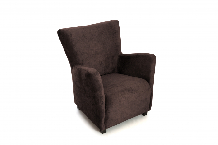 Fotoliu KING, catifea maro 73x60x89 cm [2]