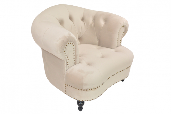 Fotoliu Clara, Bej, 94x70x80 cm [2]