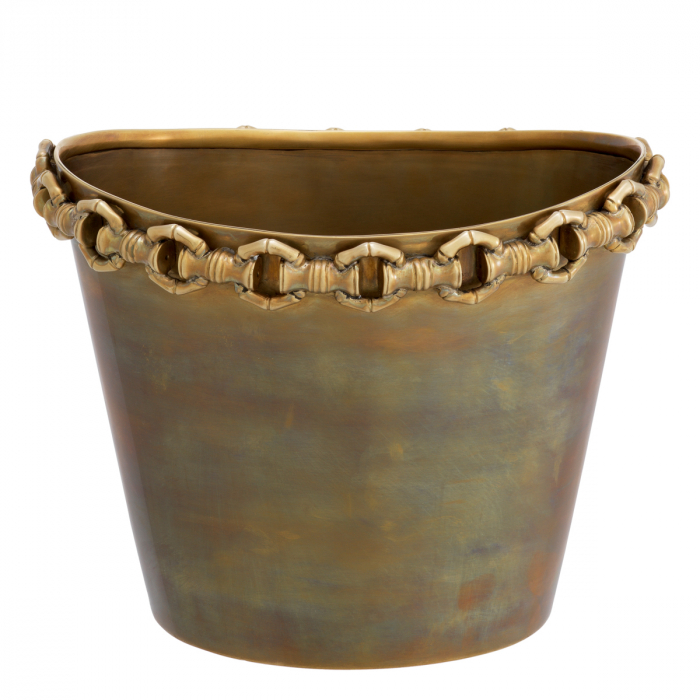 Frapieră, Clementine, finisaj din alamă cu aspect vintage, Dims: L. 28 | W. 22 | H. 21  (CM) [4]