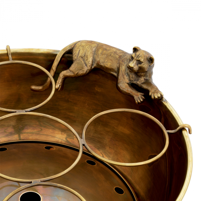 Frapieră de șampanie, Jordan, finisaj din alamă cu aspect vintage [3]