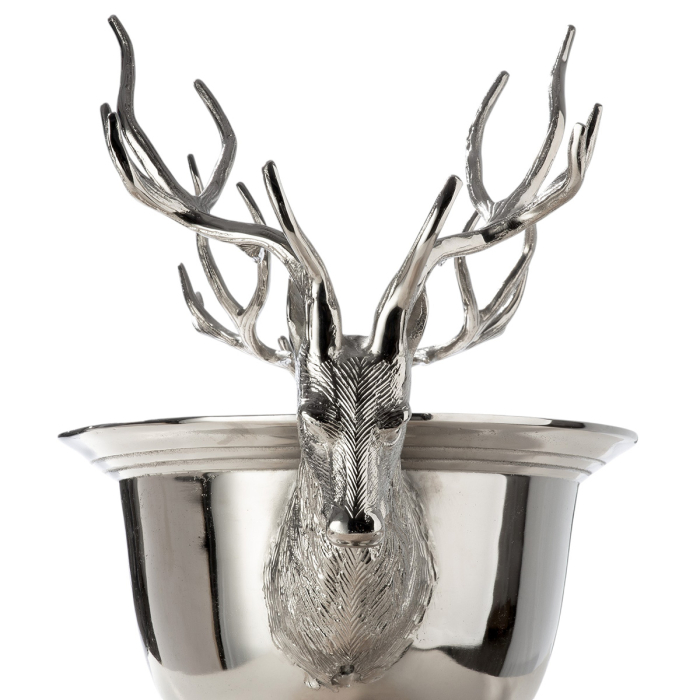 Frapiera de sampanie / vin, Cerb, „William”, Aluminiu, culoare argintie, PU 1, L. 40 cm, L. 71,5 cm, H 57,5 cm [3]