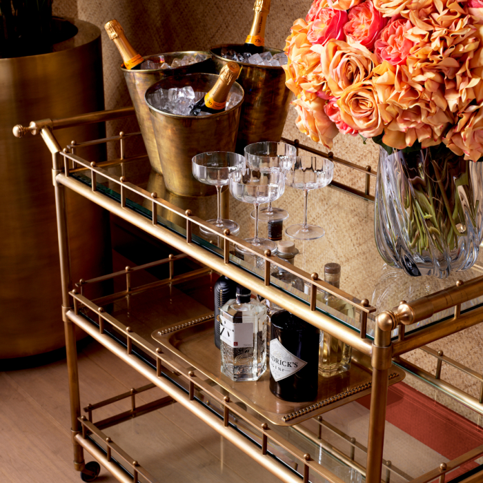 Frapieră, Finisaj alamă vintage, Dimensiuni: L. 39 | W. 42 | H. 28   [2]