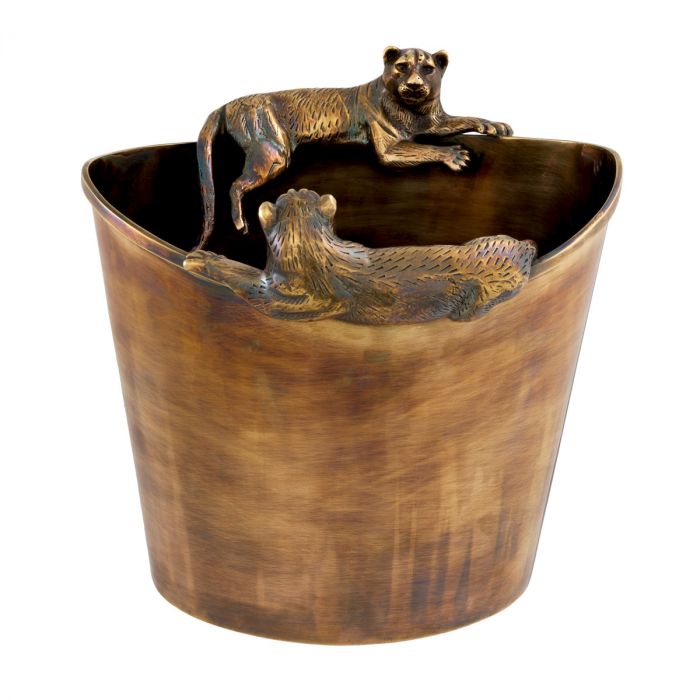 Frapieră, Jordan finisaj vintage din alama, Dims: L. 25.5 | W. 25.5 | H. 23 (CM) [1]