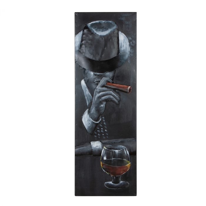 Galerie GILDE, Tablou, dreptunghiular, Metal, negru, PU 3, 3 buc. asortate, L. 3 cm, L. 30 cm, H. 90 cm [2]