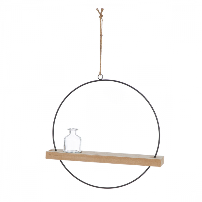 Ghirlandă, Jarron, Metal, negru, PU 4, L. 6,5 cm, L. 32 cm, H. 31 cm [3]