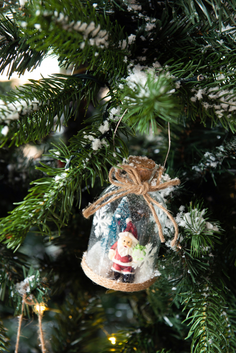 Ghirlanda, Sticla, Transparent, 6x6x11 cm [2]