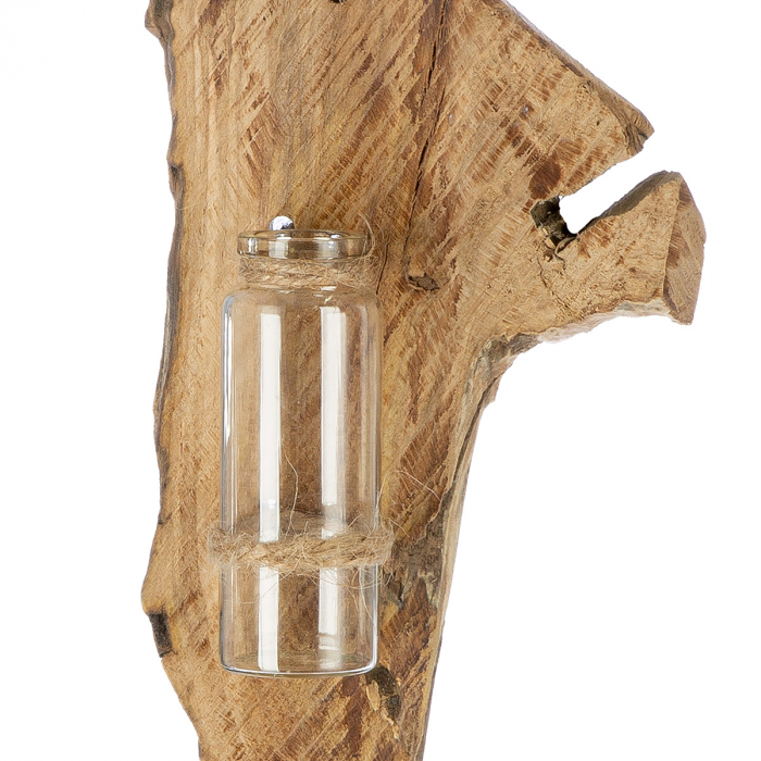 Ghirlandă, Vază, Fuste, Lemn, ecru, PU 12, L. 1,5 cm, L. 10 cm, H. 30 cm [2]