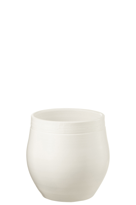 Ghiveci, Ceramica, Alb , 29x29x29 [2]