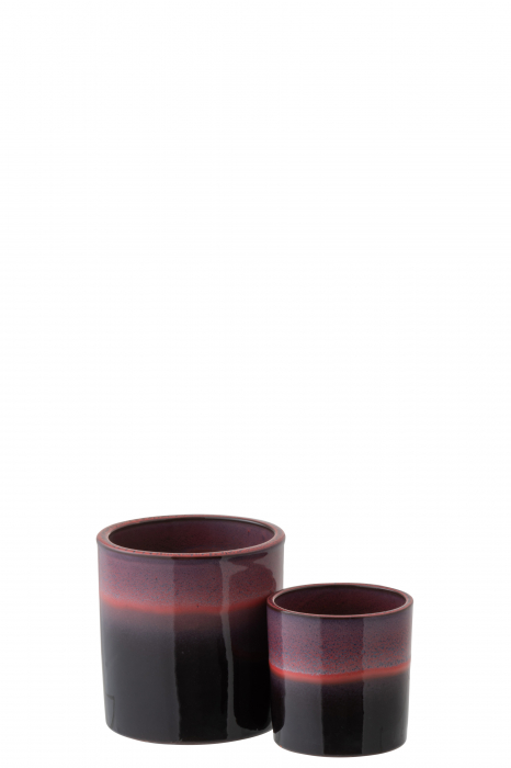 Ghiveci, Ceramica, Negru, 16x16x17 cm [3]