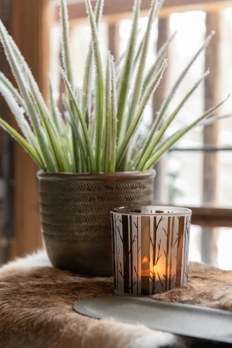 Ghiveci, Ciment, Verde, 17.5x17.5x16 cm [3]