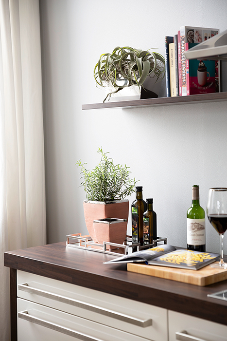 Ghiveci Endra, Ceramica, Roz deschis/Argintiu, 11x12.5x11 cm [2]