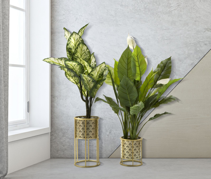 Ghiveci Golvy, set 2 -a- cm ø 21x40-19x22 [6]