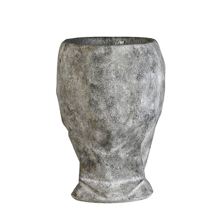 Ghiveci Head, compozit, gri, 31x45x40 cm [3]