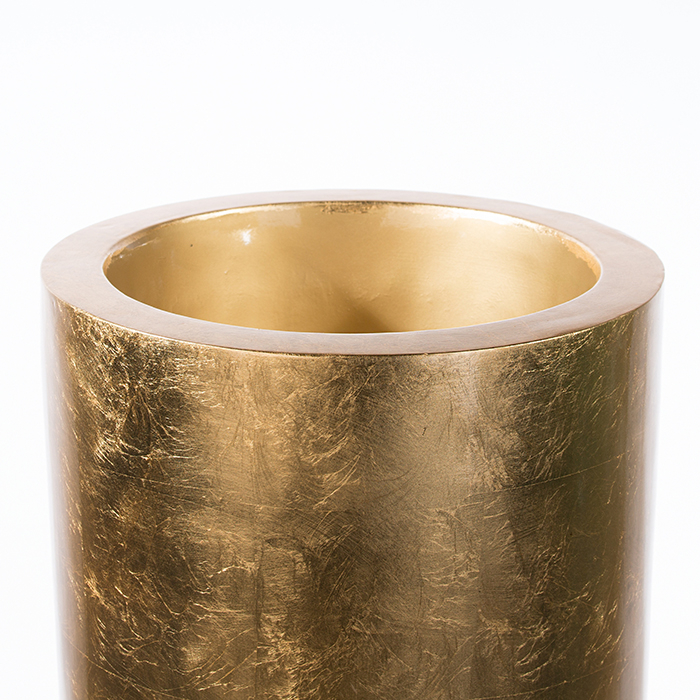 Suport ghiveci KONUS, compozit, auriu, 115x40 cm [4]