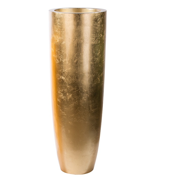 Suport ghiveci KONUS, compozit, auriu, 115x40 cm [2]