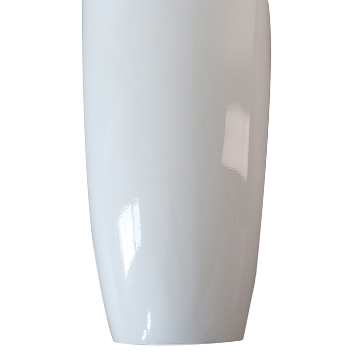 Suport ghiveci Konus, rasina/fibra de sticla, alb, 92x36 cm [3]