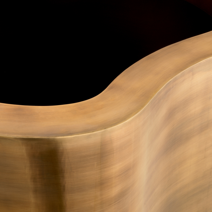 Ghiveci, Monza, finisaj din alamă cu aspect vintageL. 100 | W. 69.5 | H. 54.5 (CM) [5]