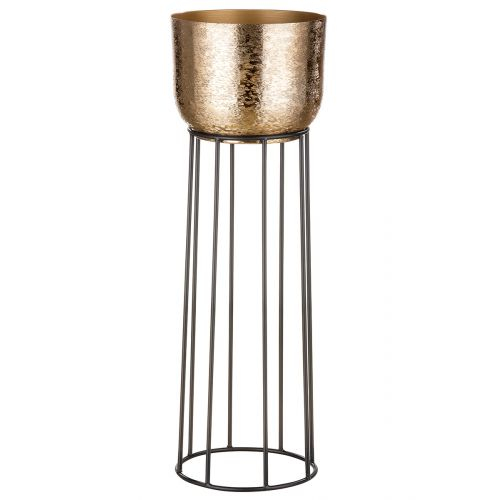 Ghiveci Trento, Aluminiu, Auriu/Negru, 60x19.5 cm [2]