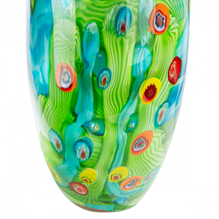 Glasart, Obiect de decor, Viridis, Sticlă, verde, PU 1, L. 9 cm, L. 18 cm, H. 38 cm [3]