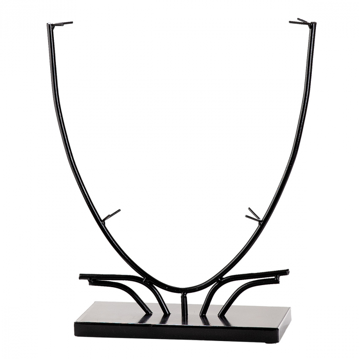 Glass Art, Vază, dreptunghiulară, Sticlă, neagră, PU 1, L. 11 cm, L. 35 cm, H 57 cm [3]