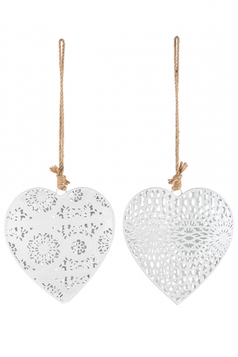 Inima metalica Blanc Set 2 [2]
