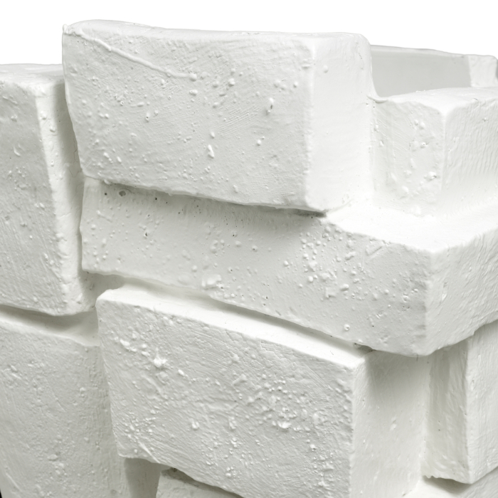 Jardiniera Santanter alba |L. 44 | W. 42 | H. 63.5 cm [4]