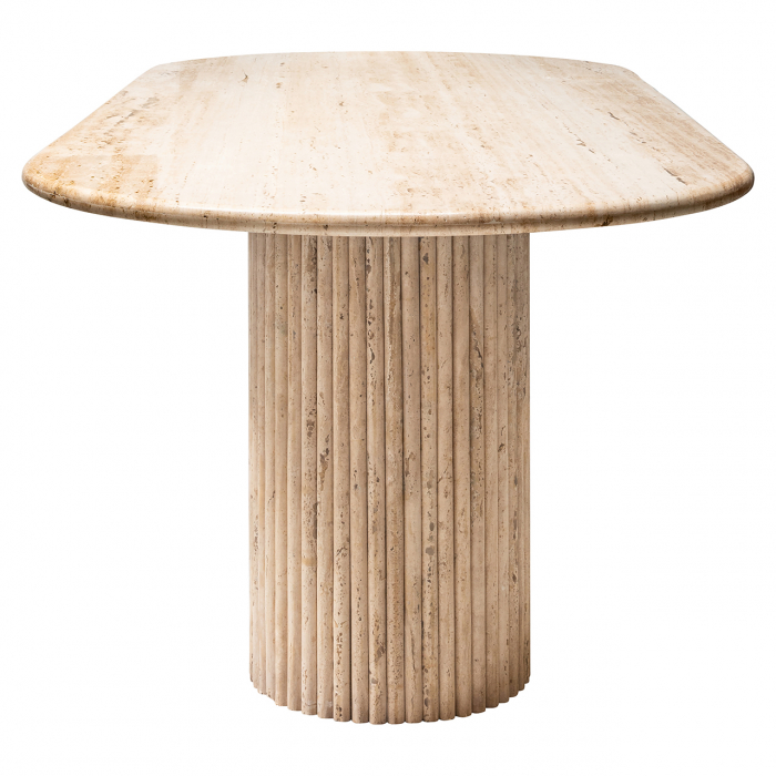 Masa La Cantera, Metal/Lemn, Maro, 75x240x100 cm [2]