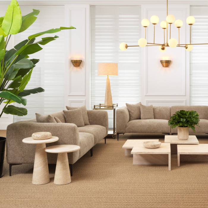 Lampă de masă, Benson travertin, abajur inclus [2]