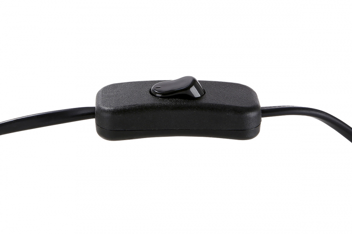 Lampă de masă, Bulldog, motiv sfere, Model liniar, Rășină sintetică, negru, PU 1, L. 19 cm, L. 48 cm, H 22 cm [5]