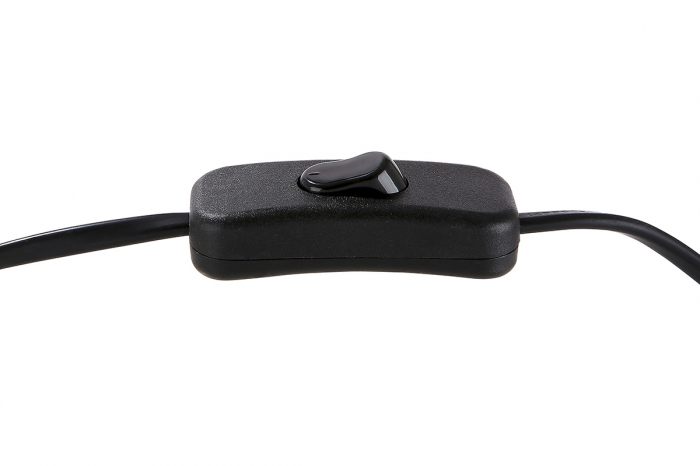 Lampă de masă, Fier, maro ruginiu, PU 1, H 24 cm, D 18 cm [4]