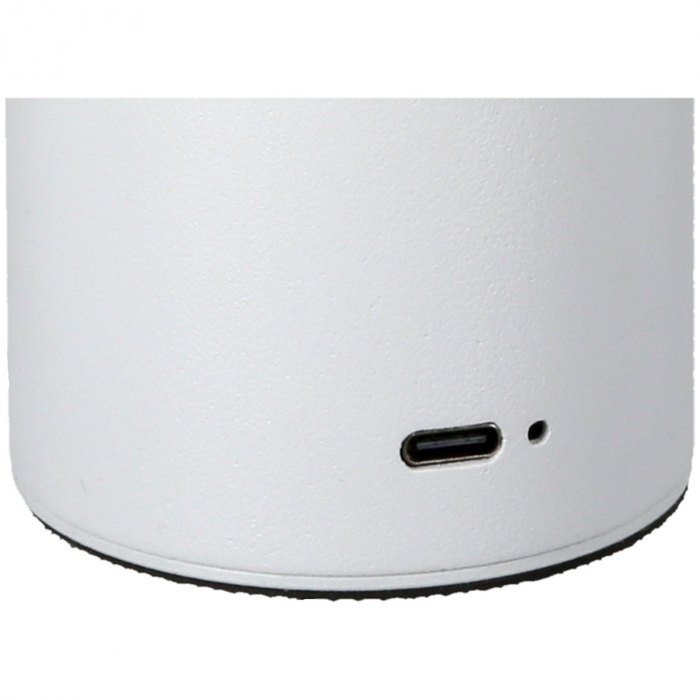 Lampă de masă (LED), Ciupercă, Metal, portocaliu, alb, PU 1, H 20 cm, D 15 cm [3]