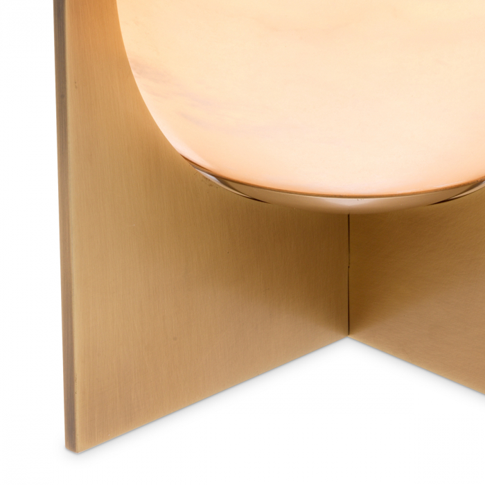 Lampă de masă, Scorpios S, finisaj din alamă cu aspect vintage, Dims: W. 23 | D. 23 | H. 25 (CM) [6]