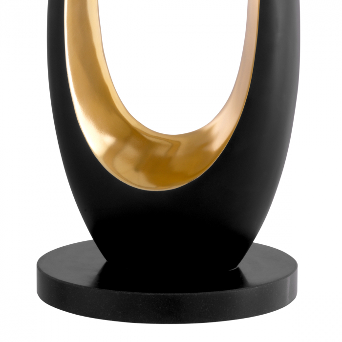 Lampă de masă, Volo finisaj gunmetal, abajur inclus, Dims: W. 24 | max W. 50.5 | H. 86.5 (CM) [4]