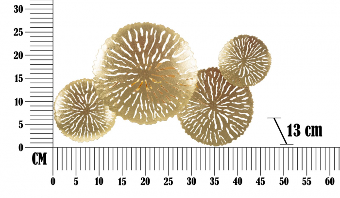 Lampă de perete, dishi, cm 47x13x28 [5]