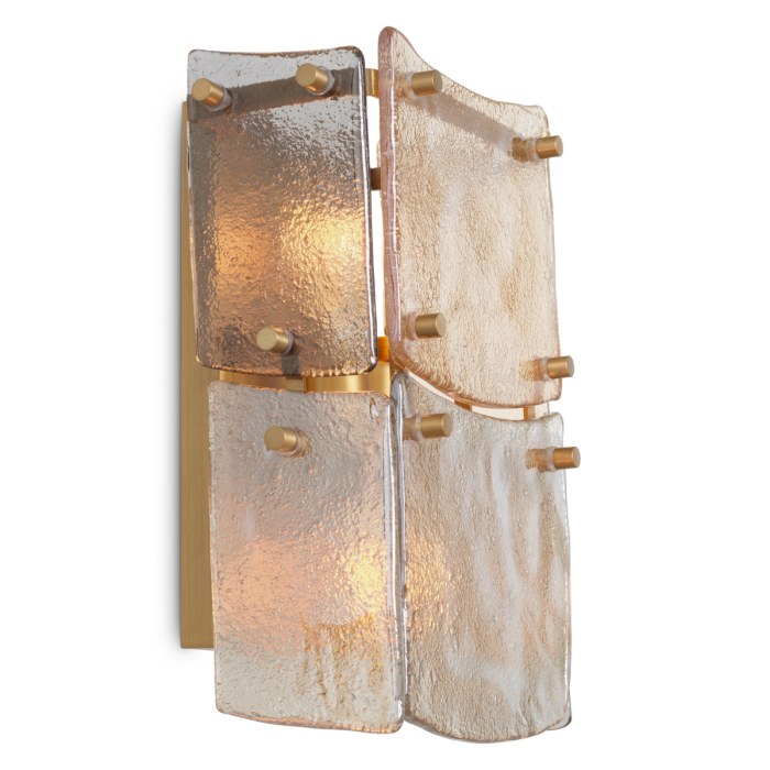 Lampa de perete Laurent cu finisaj alama antica |W. 21 | D. 12.5 | H. 29 cm  [5]