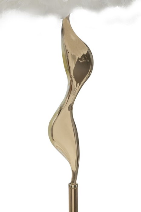 Lampa de podea alba, Slim ø 50x165 cm [3]