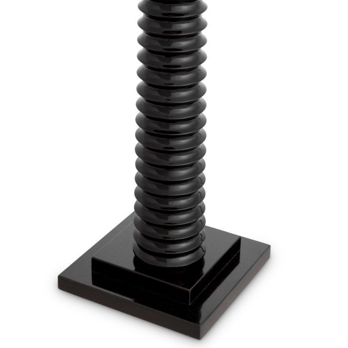 Lampă de podea Callao finisaj negru cu abajur, Dims: W. 29.5 | max W. 55 | H. 160 (CM) [4]