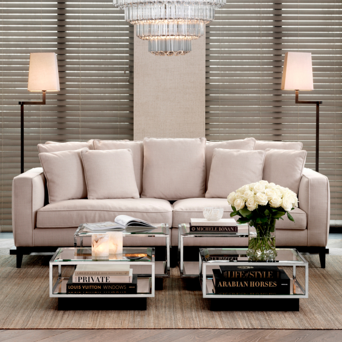 Lampă de podea Cambell, finisaj bronz cu abajur [2]