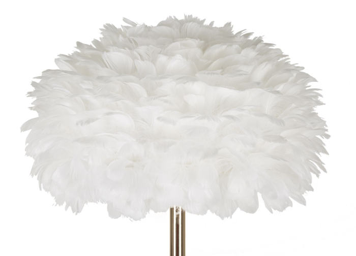 Lampa de podea Feathers subtire alba ø 43x170 cm [2]