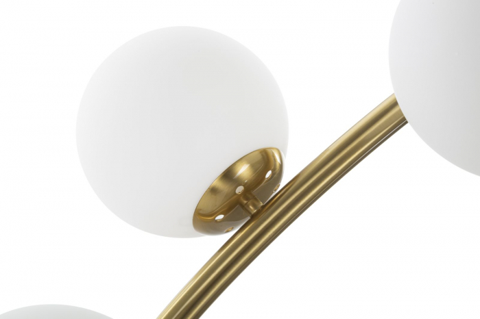 Lampa de podea Glamy Arc 6 Luci, Cm 130X45X220-246 [4]