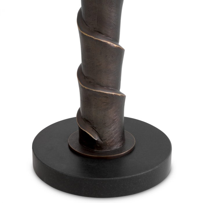 Lampă de podea Riverbank, finisaj bronz cu abajur, Dims: W. 41 | max W. 50 | H. 169 (CM) [5]