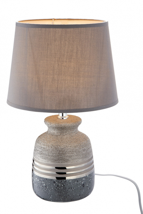 Lampa, MAGMA, Ceramica, Gri, 23X23X38 cm [2]