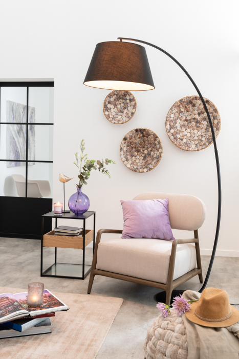 Lampadar Arch, Metal/Fier, Negru, 47x53x29 cm [3]