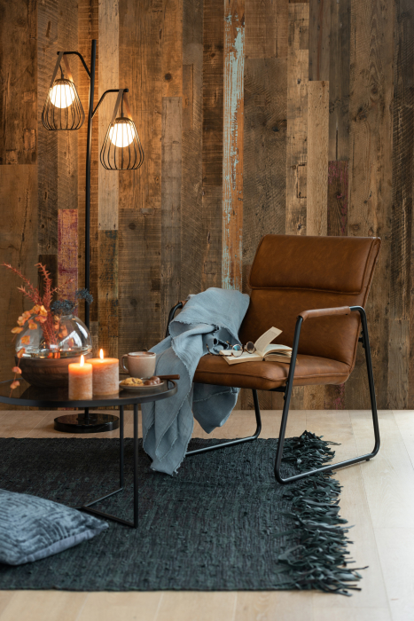 Lampadar Ignes, Metal/Fier, Negru, 46x28x161 cm [7]