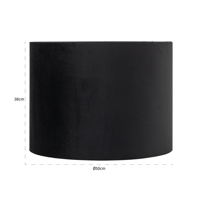 Abajur Jaylinn 50Ø (Negru), Dims: 38.0 x 50.0 x 50.0 cm [2]