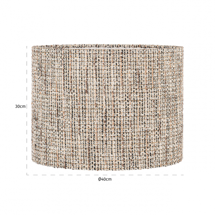 Abajur Philou 40Ø (Be Trendy 01 Nature), Dims: 30.0 x 40.0 x 40.0 cm [2]